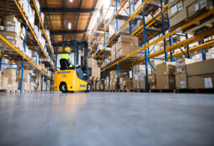 Ominiway Logistics - Forklift in Action for Fast and Safe Operations